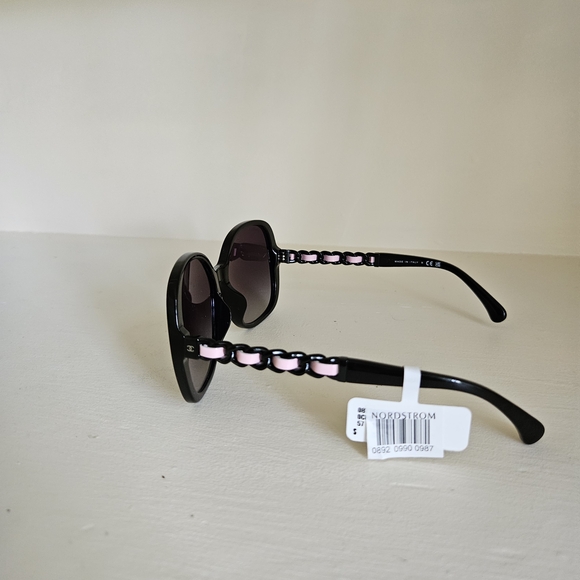 CHANEL- NWT- Black Sunglasses- Women's - Picture 6 of 7